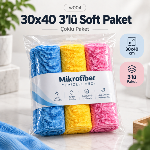 30x40 3'lü Soft Paket
