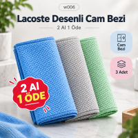 2 Al 1 Öde Lacoste Desenli Cam Bezi