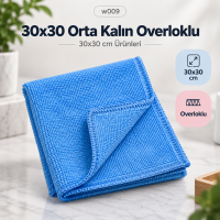 30x30 Orta Kalın Overloklu