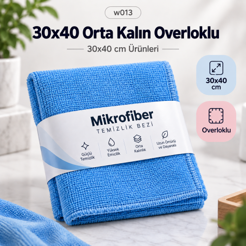 30x40 Orta Kalın Overloklu 30x40 Orta Kalın Overloklu
